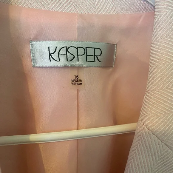 Kasper Ballerina Pink Women's Blazer - Picture 2 of 6
